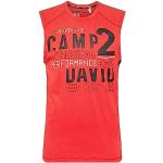 Rote Ärmellose Camp David Businesskleidung für Herren Größe XL 