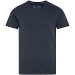 Reduzierte Blaue Camp David Blue V-Ausschnitt T-Shirts für Herren Größe 3 XL 