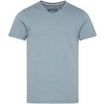 Reduzierte Graue Camp David V-Ausschnitt T-Shirts für Herren Größe XXL 