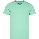 Reduzierte Grüne Camp David Green V-Ausschnitt T-Shirts für Herren Größe L 