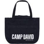 Camp David Herren Beach Bag aus Canvas mit Logo Print Blue Navy None