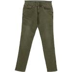 Braune Camp David 5-Pocket Jeans mit Reißverschluss aus Baumwolle für Herren Weite 30 