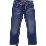 Reduzierte Blaue Camp David Denim Bootcut Jeans aus Denim für Herren Petite 
