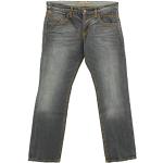 Graue Camp David Robin Slim Fit Jeans aus Baumwolle für Herren Weite 31 