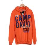 Reduzierte Orange Camp David Herrenhoodies & Herrenkapuzenpullover Größe XL 