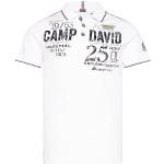 Reduzierte Camp David Bio Nachhaltige Herrenpoloshirts & Herrenpolohemden Größe XXL 
