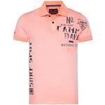 Orange Camp David T-Shirts aus Baumwolle für Herren Größe L 