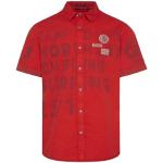 Reduzierte Rote Camp David Regular Fit Hemden für Herren Größe 3 XL 