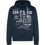 Marineblaue Melierte Camp David Damenhoodies & Damenkapuzenpullover mit Kapuze Größe 3 XL 