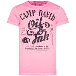 Anthrazitfarbene Camp David T-Shirts für Herren Größe XXL 