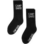 Camp David Herren Tennissocken mit Logo im Doppelpack Black 43-46