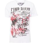 Altrosa Camp David T-Shirts aus Baumwolle für Herren Größe XXL 