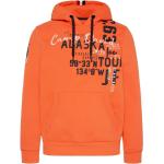 Reduzierte Orange Bestickte Camp David Herrenhoodies & Herrenkapuzenpullover aus Baumwolle mit Kapuze Größe 3 XL 