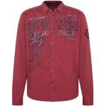 Rote Langärmelige Camp David Kentkragen Hemden mit Kent-Kragen aus Baumwolle für Herren Größe L 