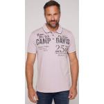 Reduzierte Bestickte Camp David Herrenpoloshirts & Herrenpolohemden aus Jersey 