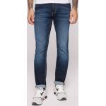 Reduzierte Blaue Gesteppte Camp David Jeans mit dicken Nähten aus Denim für Herren Größe XL Weite 32, Länge 34 