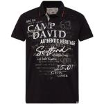 Reduzierte Schwarze Camp David T-Shirts aus Baumwolle für Herren Größe L 1-teilig 