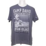 Graue Camp David T-Shirts Größe XXL 