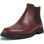 Reduzierte Burgundfarbene Camper Ankle Boots & Klassische Stiefeletten aus Leder für Damen Größe 41 