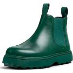 Reduzierte Grüne Camper Chelsea-Boots aus Leder für Kinder Größe 27 