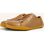 Braune Camper Peu Cami Nachhaltige Low Sneaker mit Schnürsenkel mit herausnehmbarem Fußbett für Herren Größe 44 