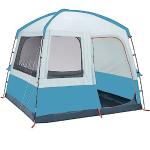 Camping Tent 6-8 Extra Large Person Tents, 2 Big Doors Instant Tent for Family Easy Setup Family Camping Tents Beach Tent Space for 2/4/6/8/10/12 People Man,Blue/Silver