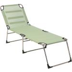 Campingliege Paradiso - in olive Alu/Gewebe 70% PVC, 30% Polyester