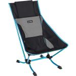 Campingstuhl Beach Chair Black Cyan Blue - Helinox Schwarz