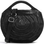 Schwarze Campomaggi Lederhandtaschen aus Rindsleder für Damen 