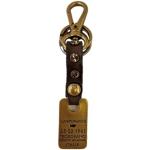 Campomaggi Leder c/Strass Schlüsselanhänger, Grau C0501, Einheitsgröße