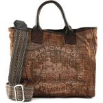 Braune Campomaggi Einkaufstaschen & Shopping Bags aus Baumwolle für Damen 