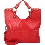 Rote Campomaggi Lederhandtaschen aus Leder für Damen 