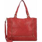 Reduzierte Rote Campomaggi Lederhandtaschen aus Leder für Damen 