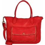 Reduzierte Rote Campomaggi Lederhandtaschen aus Leder für Damen 