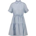 Blaue Marc O'Polo Mini Sommerkleider aus Baumwolle für Damen Größe M für den für den Sommer 