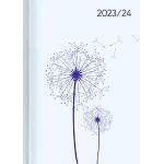 Reduzierte Weiße Moderne ALPHA EDITION Notizbücher & Kladden mit Blumenmotiv DIN A6 