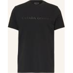 Schwarze Canada Goose T-Shirts aus Baumwolle für Herren Übergrößen 