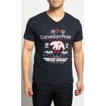 Canadian Peak T-Shirt in blau für Herren