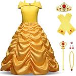 Moana | Vaiana Rundhals-Ausschnitt Prinzessin-Kostüme für Kinder Größe 140 