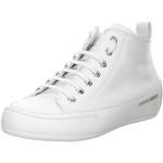 Weiße Casual Candice Cooper High Top Sneaker & Sneaker Boots aus Leder für Damen Größe 44 