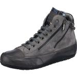 Reduzierte Graue Candice Cooper High Top Sneaker & Sneaker Boots mit Schnürsenkel aus Leder für Damen Größe 36 