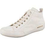 Weiße Candice Cooper High Top Sneaker & Sneaker Boots mit Schnürsenkel aus Leder für Damen 