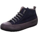 Reduzierte Dunkelblaue Candice Cooper High Top Sneaker & Sneaker Boots mit Schnürsenkel aus Leder für Damen 