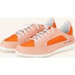 Orange Candice Cooper Low Sneaker aus Veloursleder für Damen Größe 40 