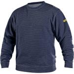 Dunkelblaue Herrensweatshirts aus Baumwolle Größe 3 XL 