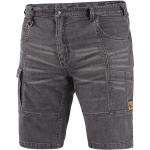 Schwarze Jeans-Shorts aus Baumwolle für Herren Größe XL für den für den Sommer 