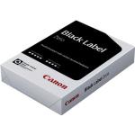 Canon Black Label Zero FSC. Empfohlene Nutzung: Laser-/Inkjet-Druck, Papiergröße: A4 (210x297 mm), Blätter pro Packung: 500 Blätter. Menge pro Behälter: 5 Stück(e) (99840754)