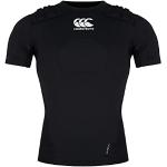 Canterbury CCC-Pro-Schutz Rugby-Schutzweste, Schwarz/Weiß/Silber, S