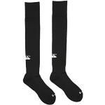 Canterbury Herren Mannschaft Rugby Socken Bekleidung Plain Playing Socken, Schwarz (Black), XS (Herstellergröße: Junior 11 - 1)