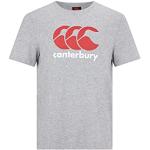 Canterbury Herren T-shirt CCC Logo, Grau (Klassikgrau meliert), 4XL